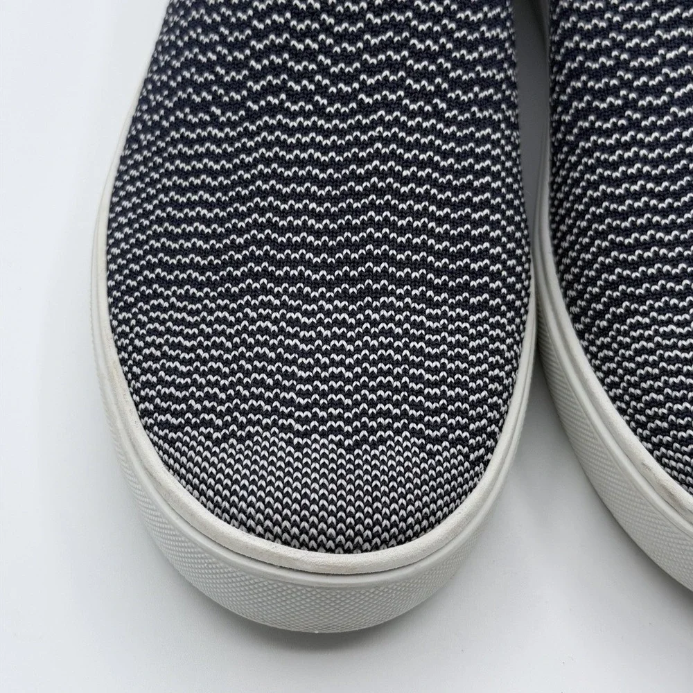 New Rothy's Blue White Maritime Gradient Slip-On Sneakers US 9.5